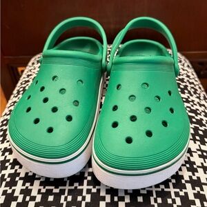 Adult Crocs in Vibrant Green
